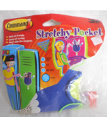 3M Command Strips Locker Stretchy Pocket 3 Clips 1 Stretchy Pocket 5 Sma... - $6.50