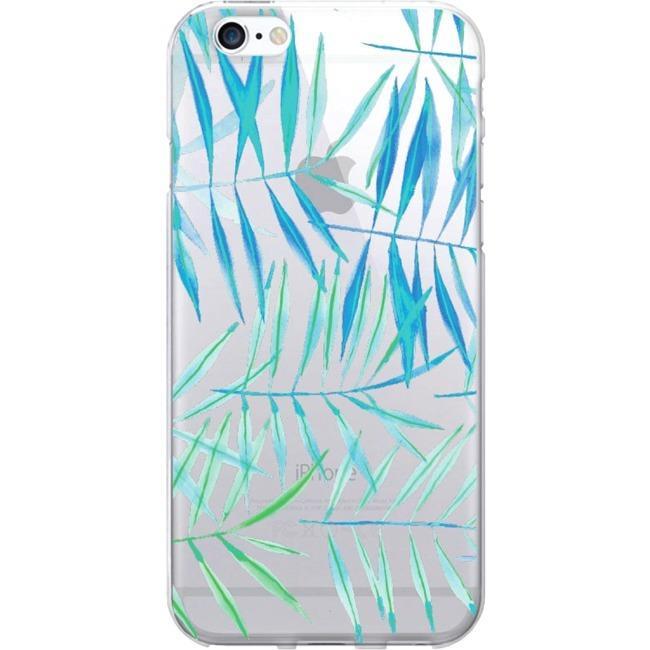 OTM Prints Clear Phone Case, Bamboo Leaves Cool - iPhone 7-7S
