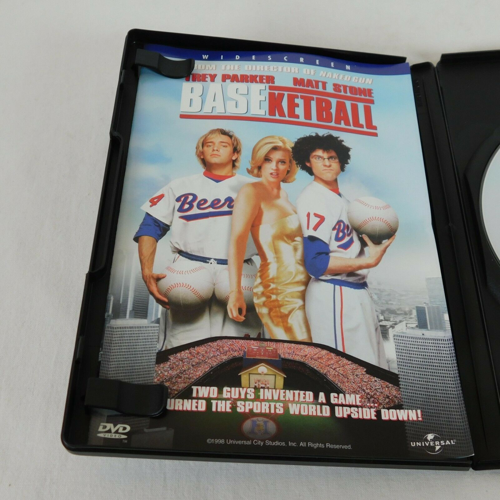 BASEketball DVD 1998 Trey Parker Matt Stone Yasmine Bleeth Jenny ...