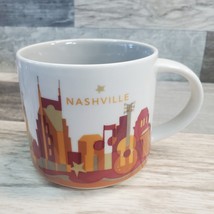 Starbucks Nashville You are Here YAH Coffee Tea Mug Cup Large Skyline 14 oz 2015 - $10.89
