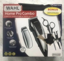 WAHL Home Pro Combo Haircutting & Touch Kit w/ Storage Case / 27 pc set BONUS! - $49.45