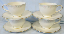 Royal Doulton Matinee H5135 Cup &amp; Saucer Set of 4 - $40.48
