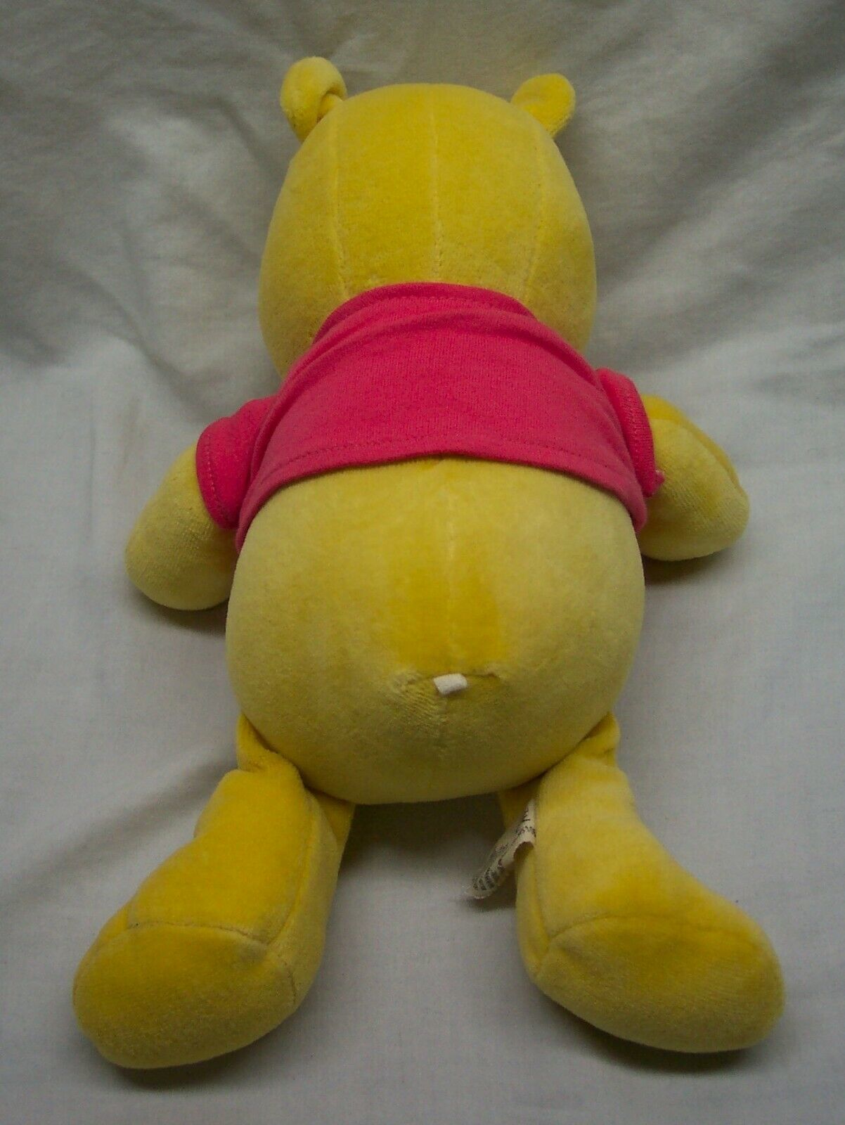 Disney CUTE SOFT WINNIE THE POOH BEAR BABY RATTLE 12