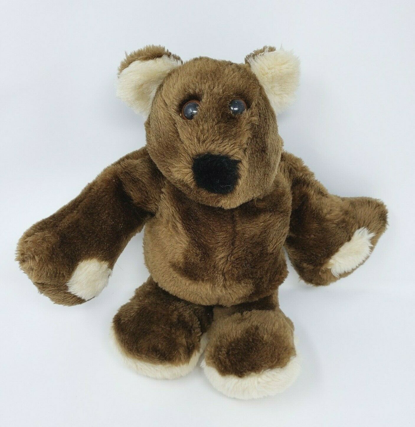 Vintage francesca Hoerlein bilirubin dark brown teddy bear toy animal ...