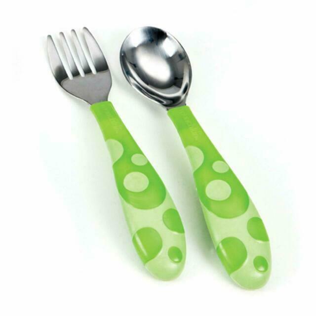 Munchkin Toddler Fork & Spoon Set 3 Different Colours Other