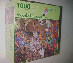 Chocolate Sensation 1000 Piece Jigsaw Puzzle 20&quot; x 27&quot; Majestic Puzzles ... - $22.76