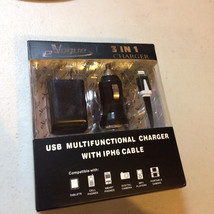 eVogue 3in1 Charger Fits all iphones 5 to 11 Pro Max MODELS - $7.99