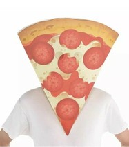 Double Cheese Pepperoni Pizza Slice Mask For Fun And Giggles - $17.81
