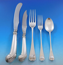 Williamsburg Shell by Stieff Sterling Silver Flatware Set Service 64 pcs Dinner - $5,692.50