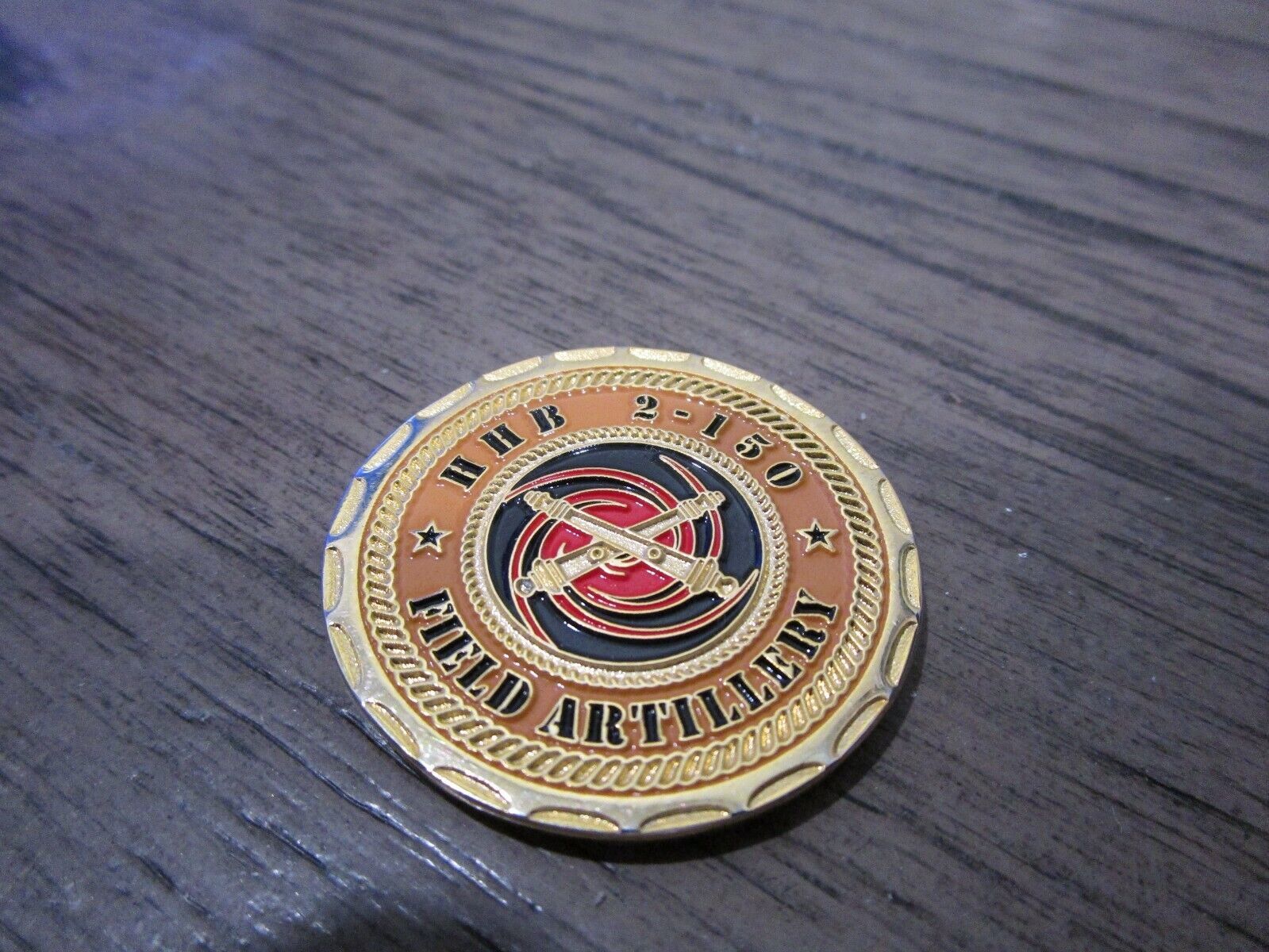Indiana NG 2nd 150th Field Artillery Regiment HHB 2-150 Challenge Coin ...
