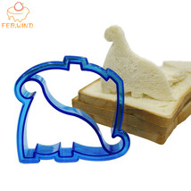 Cookie Cutters DIY Fun Plastic Sandwich Cutter for Kids Heart Dog Dinosa... - $7.09+