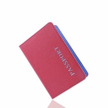Leather Travel Passport Holder Card Cover Slim Case Thin Wallet Pouch Re... - £7.23 GBP