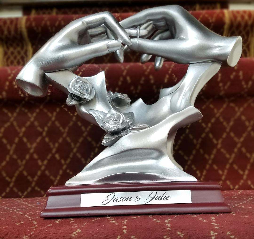 Wedding Gift, Bond of Marriage Statue, Wedding Sculpture, Couple