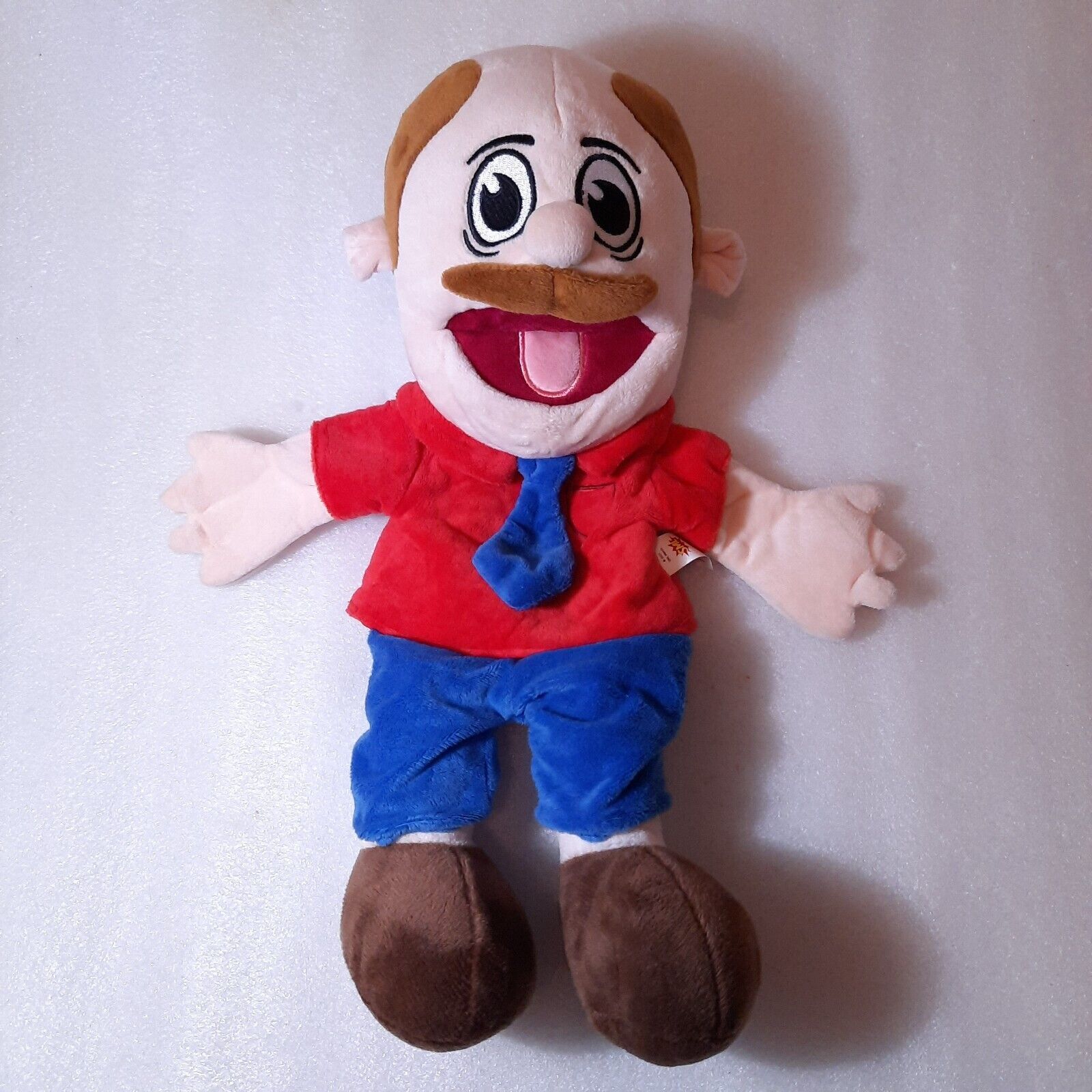 SML Merch Jeffy’s Dad hand Puppet plush Super Mario Marvin Logan 2021