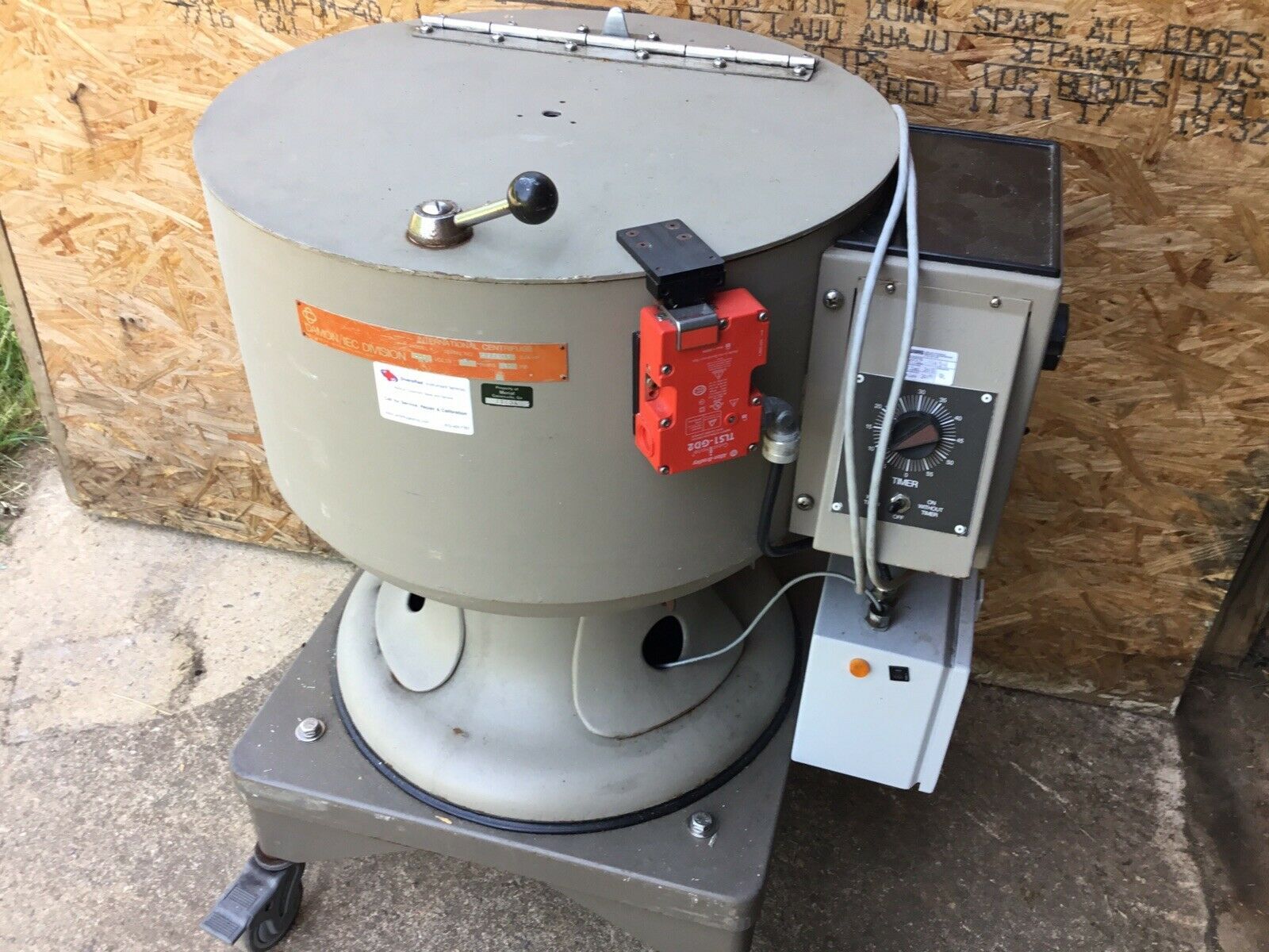 Damon International Centrifuge Equipment Company IEC Model K Centrifuge