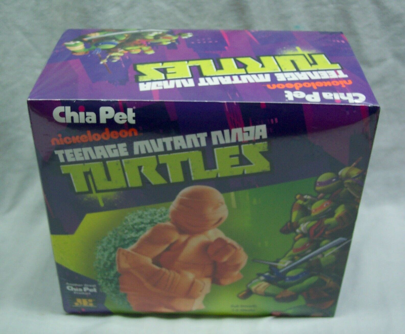 TEENAGE MUTANT NINJA TURTLES Nickelodeon CHIA PET NEW - Planters