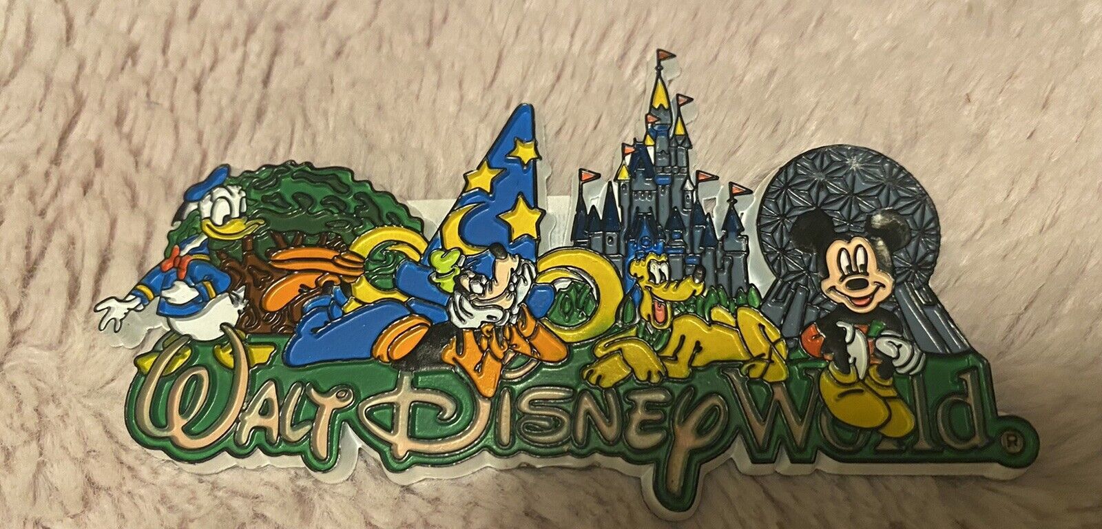 Walt Disney World Vintage Sorcerer hat castle Epcot Mickey