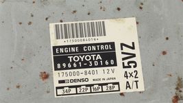 Toyota 4x2 A/T 5VZ ECM ECU PCM Engine Control Module Computer 89661-3D160 image 3