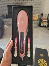 New Eqoba Brush Hair straightener Anti-scald Ceramic Heating Brush Pink - $34.99