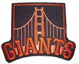 San Francisco Giants Embroidered Golden Gate PATCH~4 5/8" x 3 3/4"~Iron Sew~MLB - $6.32