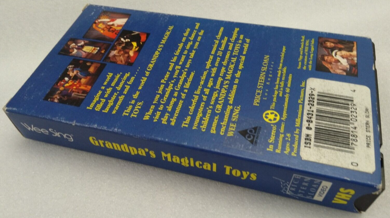 VHS Wee Sing Grandpa's Magical Toys - A Lively Musical Adventure (VHS ...