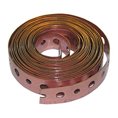LASCO 131613 Perforated Plumbers Tape, 3/4Inch x 10Foot, Copper Tapes