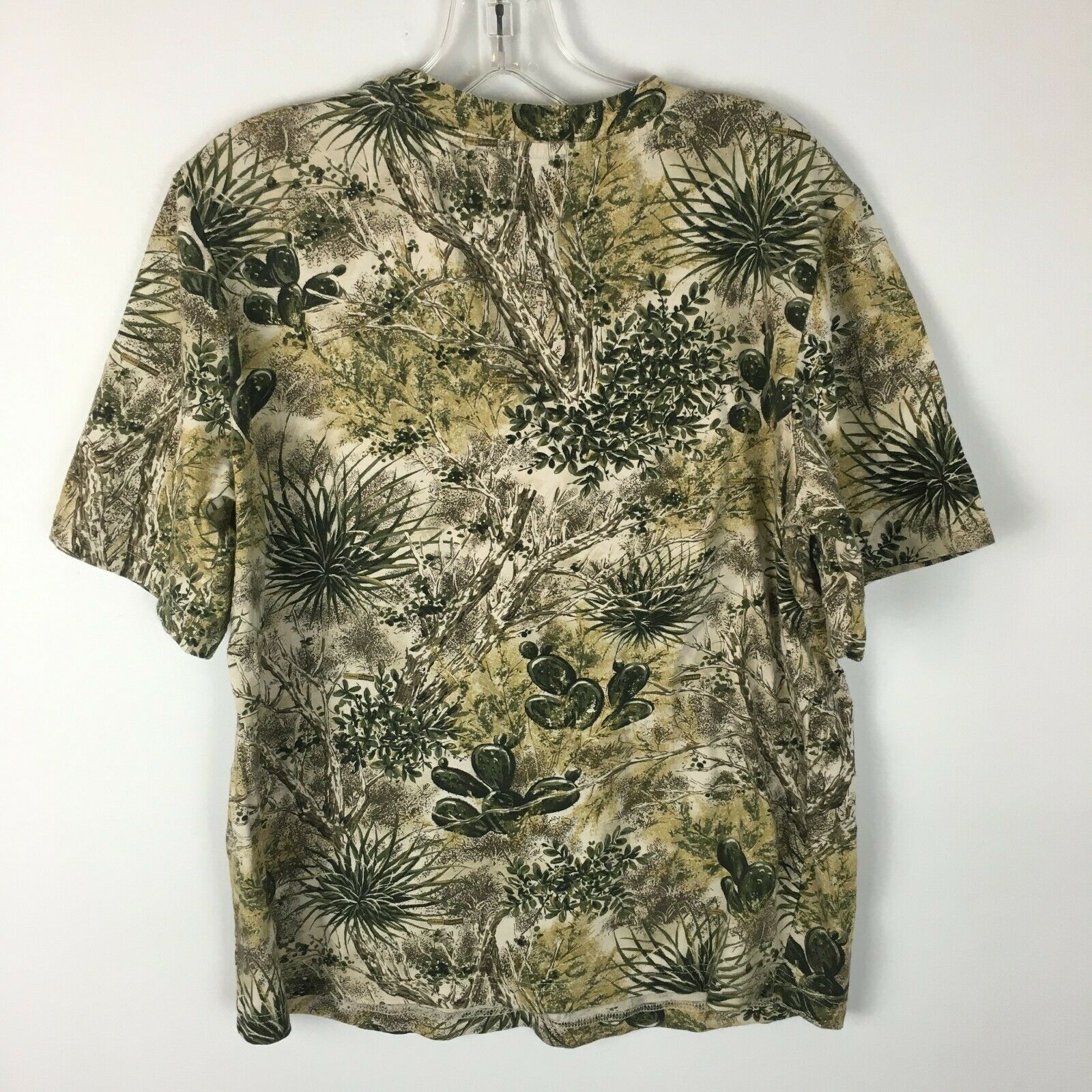 Game Guard Outdoors Men's Short Sleeve Cactus Camouflage Tee Shirt Size ...
