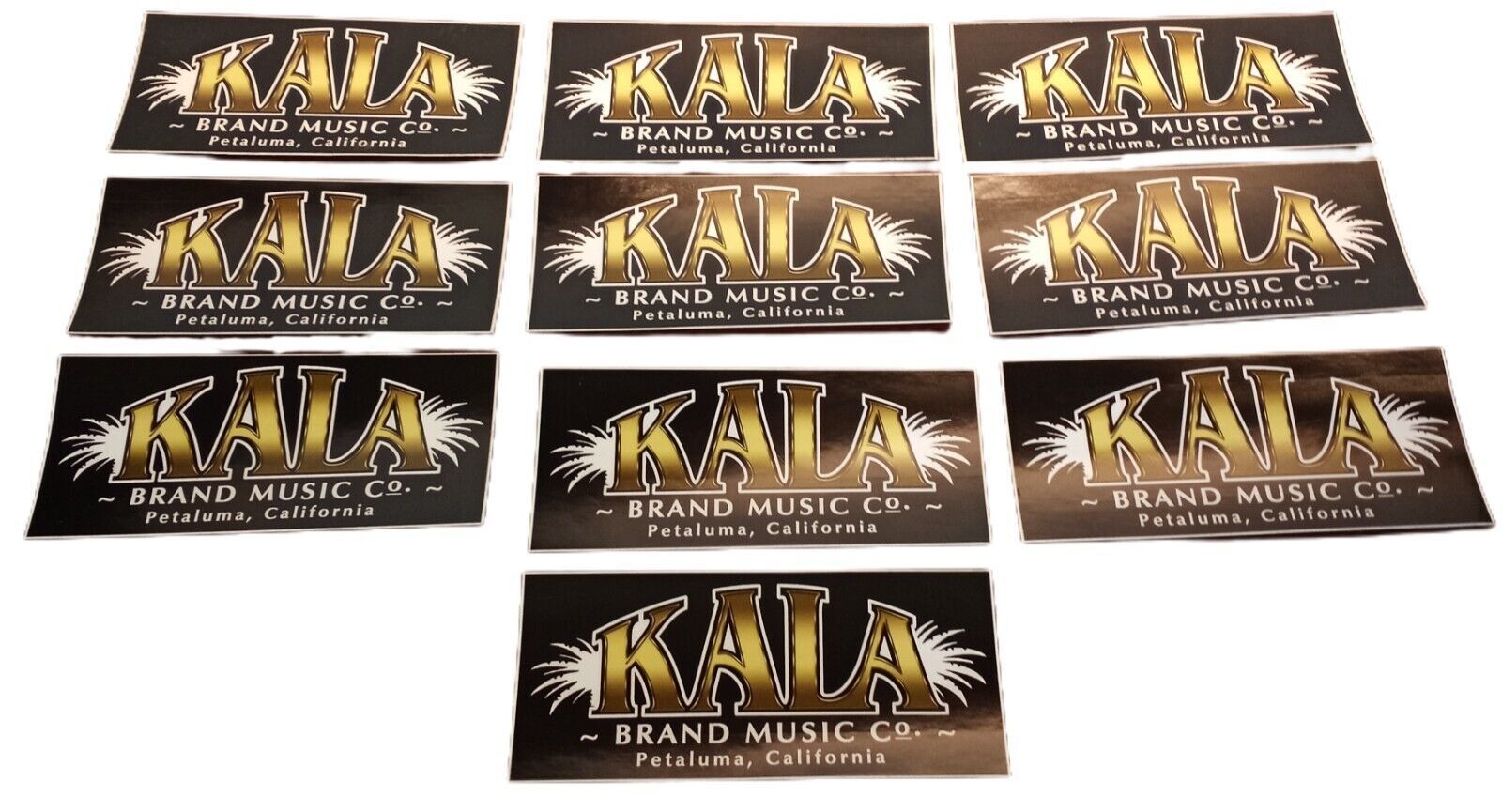 Primary image for KALA Brand Music Co Petaluma California Decal Sticker Lot of 10