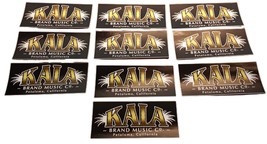 KALA Brand Music Co Petaluma California Decal Sticker Lot of 10 - $7.99