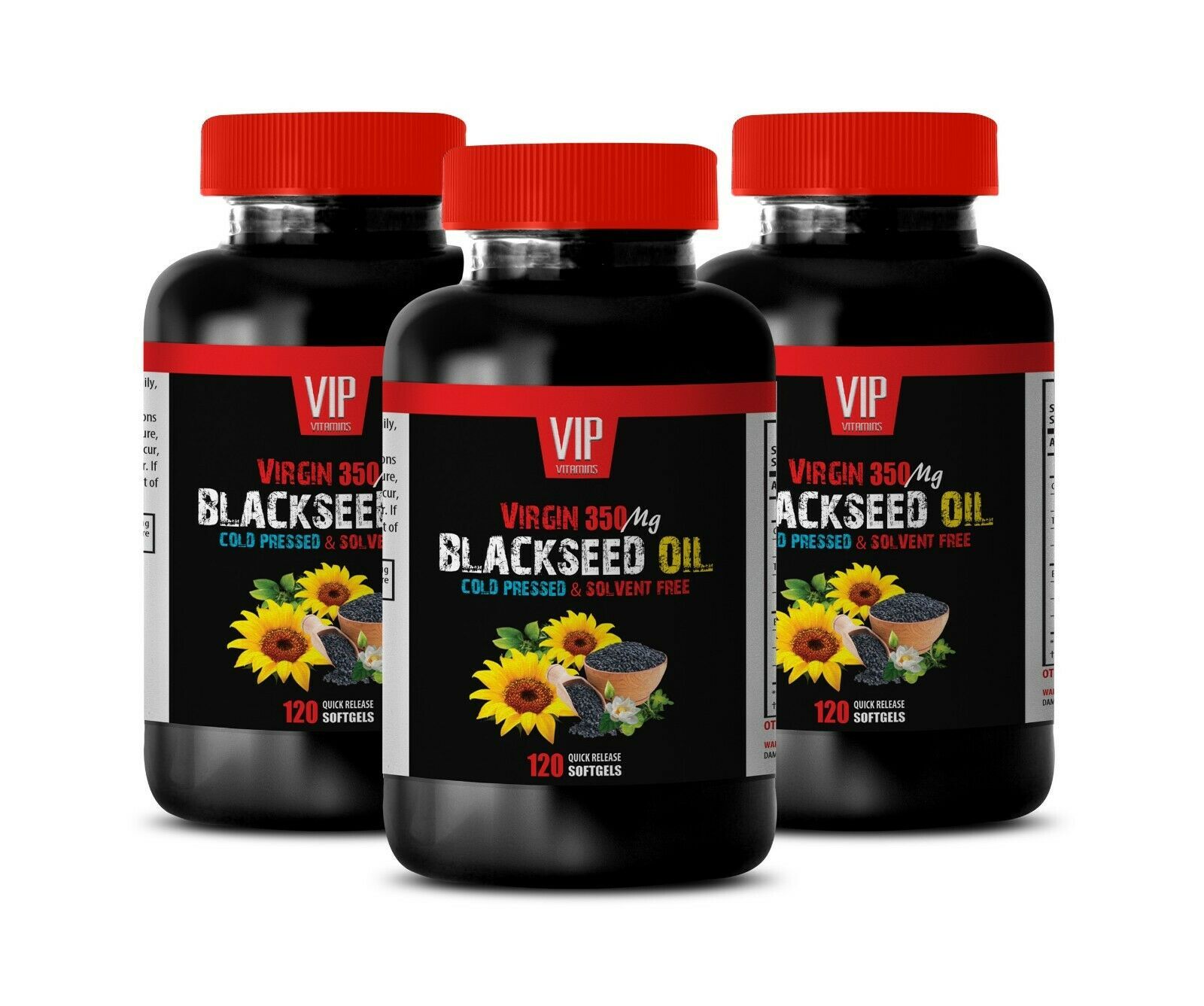 hair growth - BLACKSEED OIL - blood sugar herbal supplement 3BOTTLE