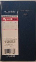 2022 Pocket Calendar by AT-A-GLANCE, Weekly Planner Pocket Size Black (7040205) - $16.82