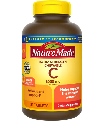 Nature Made Extra Strength Chewable C - Orange 1,000 mg 90 Tabs - $32.86