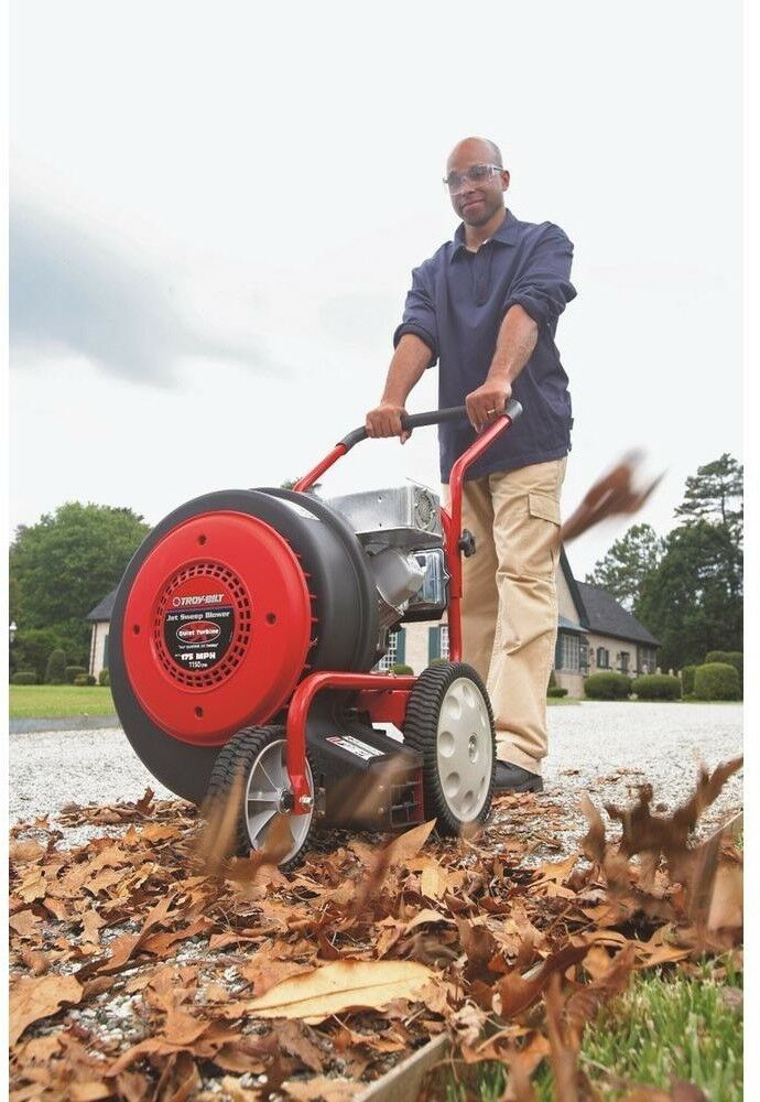 TroyBilt WalkBehind Leaf Blower 150 MPH 1000 CFM 208cc Gas