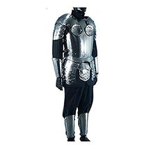Warrior Armour Set Complete Package Silver Medium