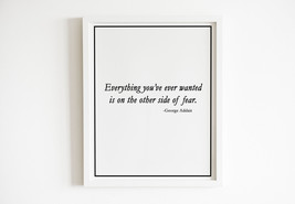 George Addair Everyt Wall Art Decor Print Poster Famous Quote UNFRAMED - $6.29