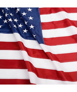 Anley 3x5 ft US American Flag Embroidered USA Banner Flags Nylon & More Sizes - $9.85 - $29.65