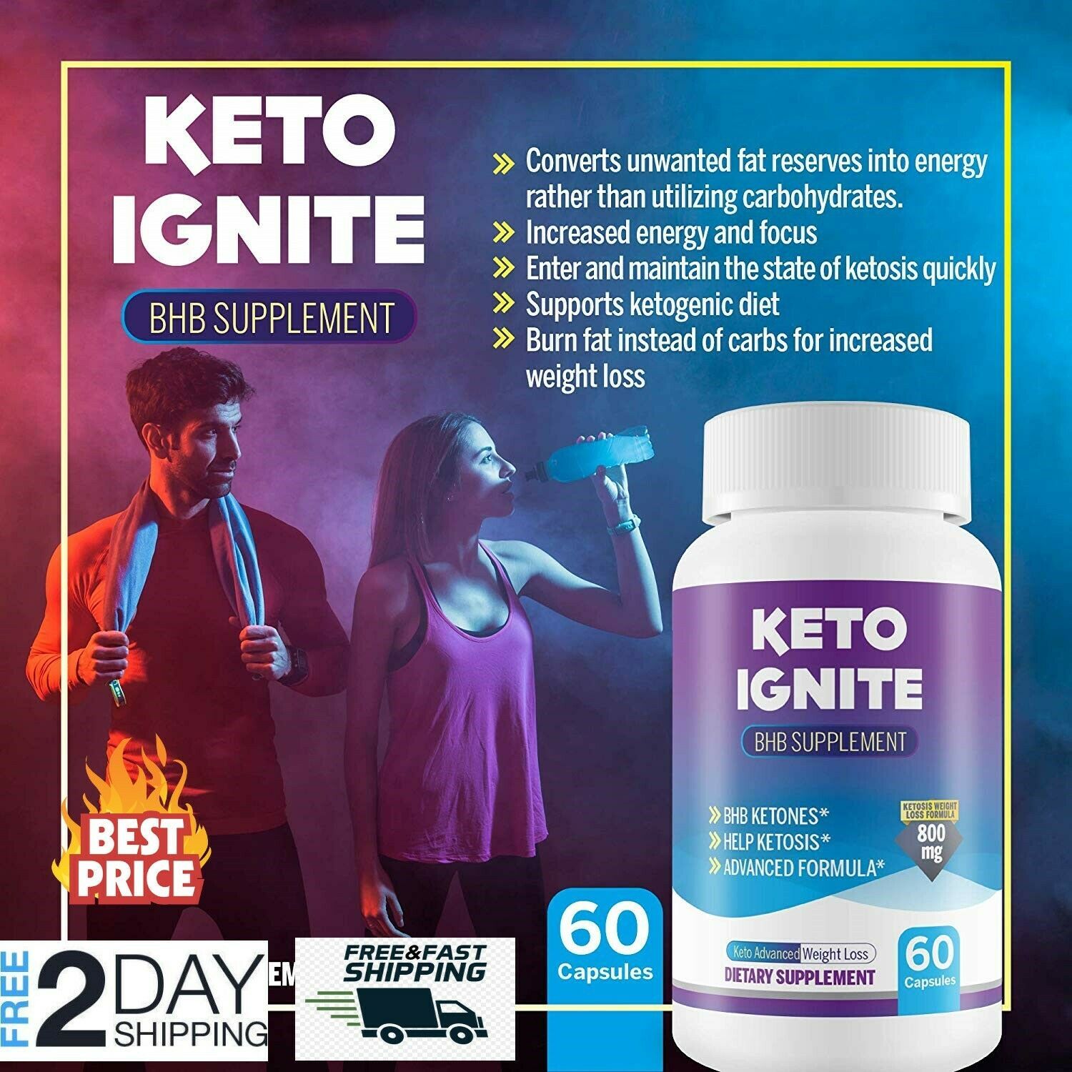 Keto Ignite Bhb Burn Fat Faster with Faster Ketosis advanced weight