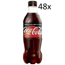 48x Coca-Cola Zero No Sugar Italian soft drink PET 450ml Soft Drink - $72.09