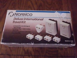 Norelco Deluxe International Travel Kit TK2 5 Adaptor Plugs, 2 Converter... - $9.99