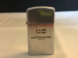 1972 Collectible Vietnam Era Zippo North American Van Lines Cigarette Lighter - $34.95