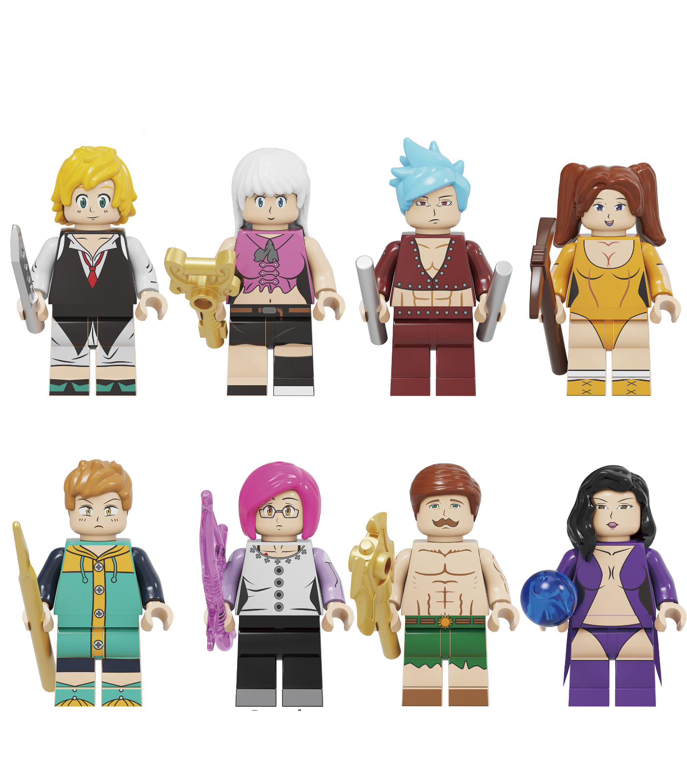 anime figures seven deadly sins