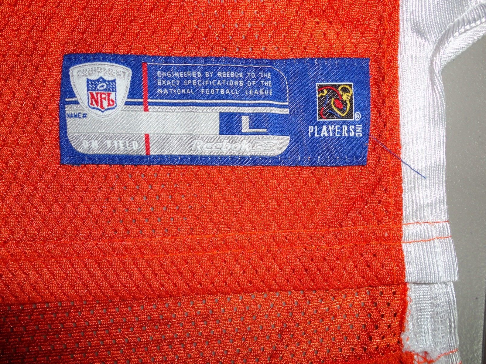 Bengals Carson Palmer Jersey Number 9 Reebok Medium NFL Brand