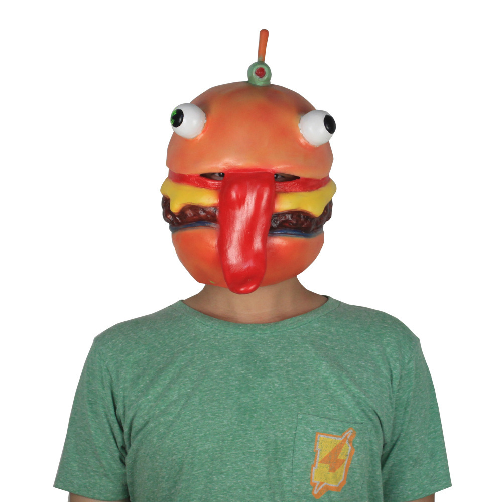 Game Fortnite Beef Boss Mask Durrr Burger Mask Hamburger Helmet