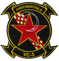 US Navy VC-5 Checkertails Patch 4'' IN Stock - $13.85