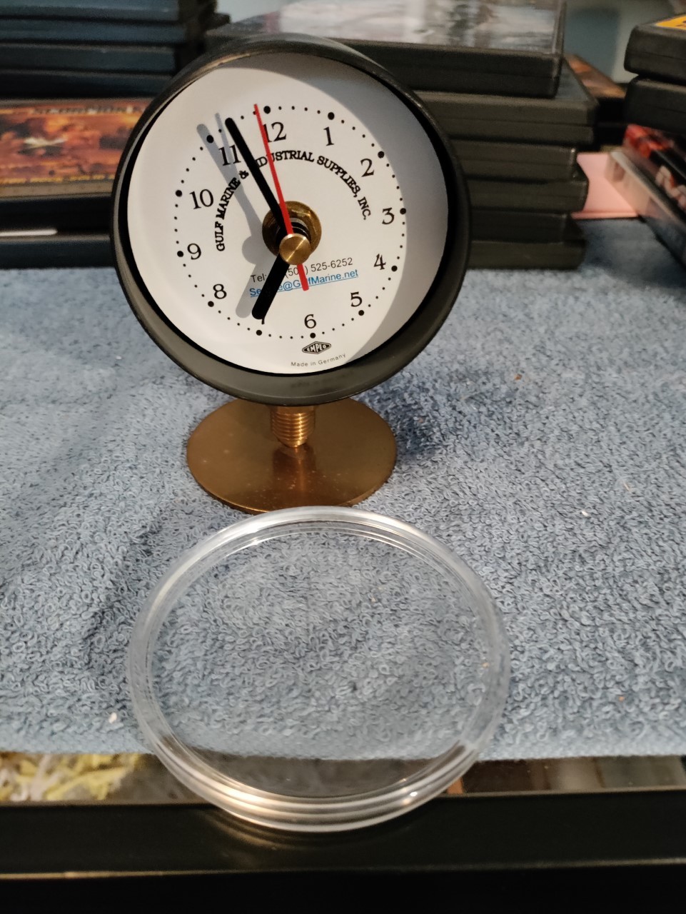 PRESSURE GAUGE CLOCK Novelty