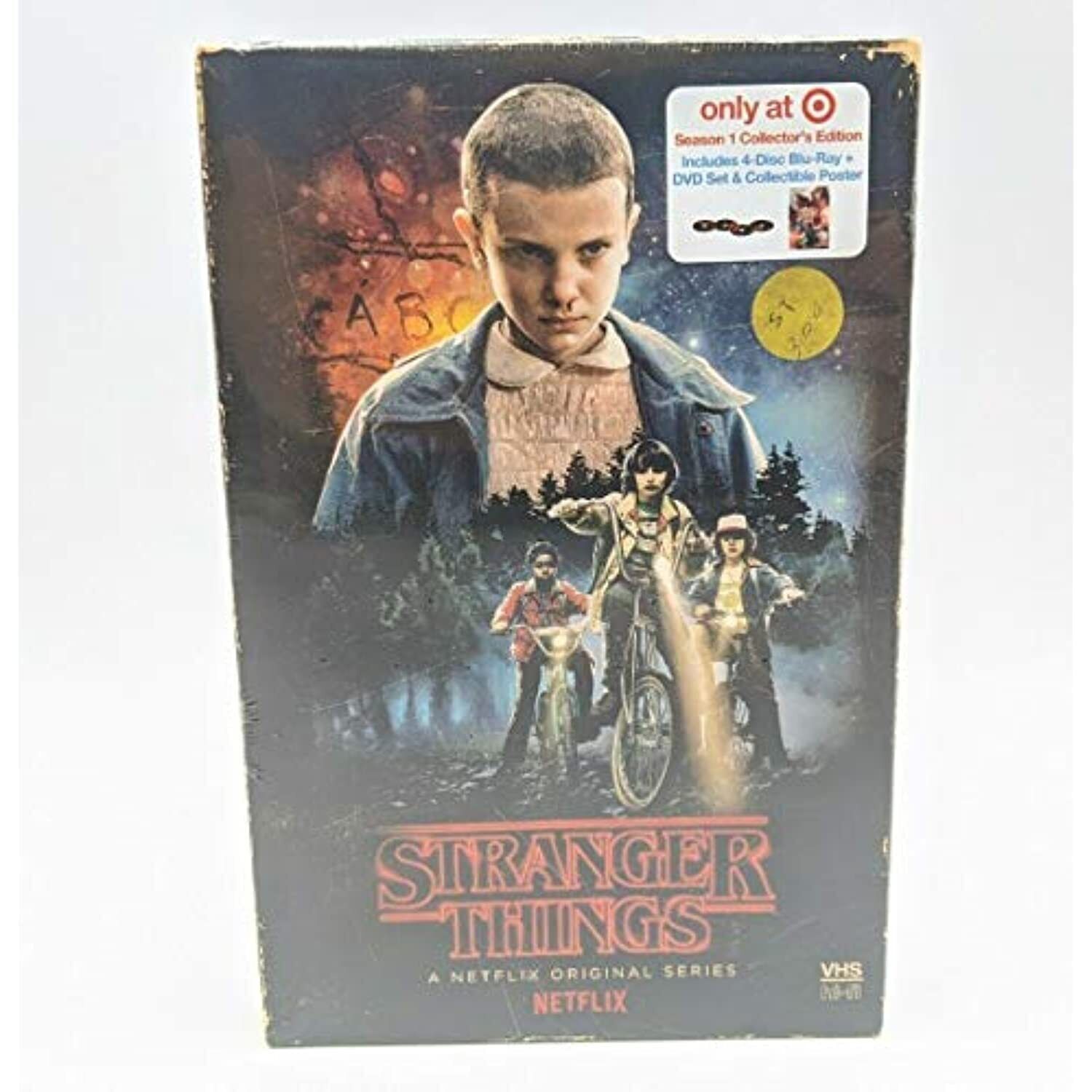 Stranger Things Season 1 4-disc DVD / Blu-Ray Collectors Edition Box ...