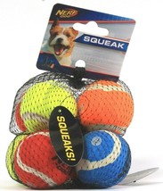 2 Nerf Dog Squeaker Small / Petite Durable Rubber Interactive Mini Tennis Balls image 1