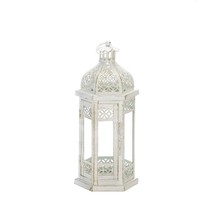 ANTIQUE-STYLE Floral Lantern - $36.00
