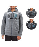 Boys Los Angeles Athletic Sherpa Lined Fleece Kids Zip Up Hoodie Sweater... - $33.93