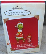 Hallmark Keepsake The Grinch and Cindy-Lou Who Dr.Seuss Ornament 2003 - $28.00